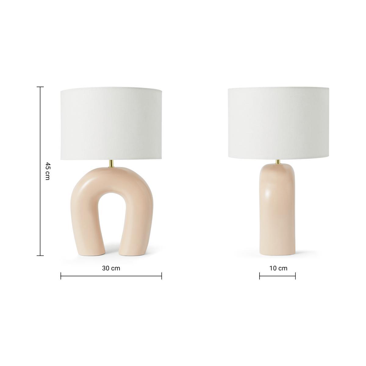 Otha Table Lamp, Dusty Pink – image 9