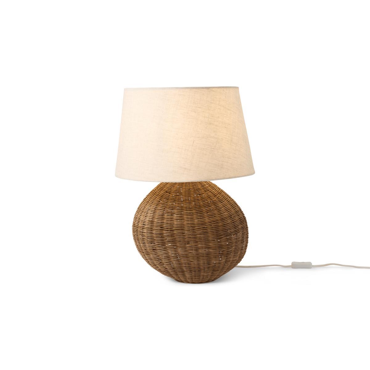 Georgia Table Light, Natural Rattan – image 3