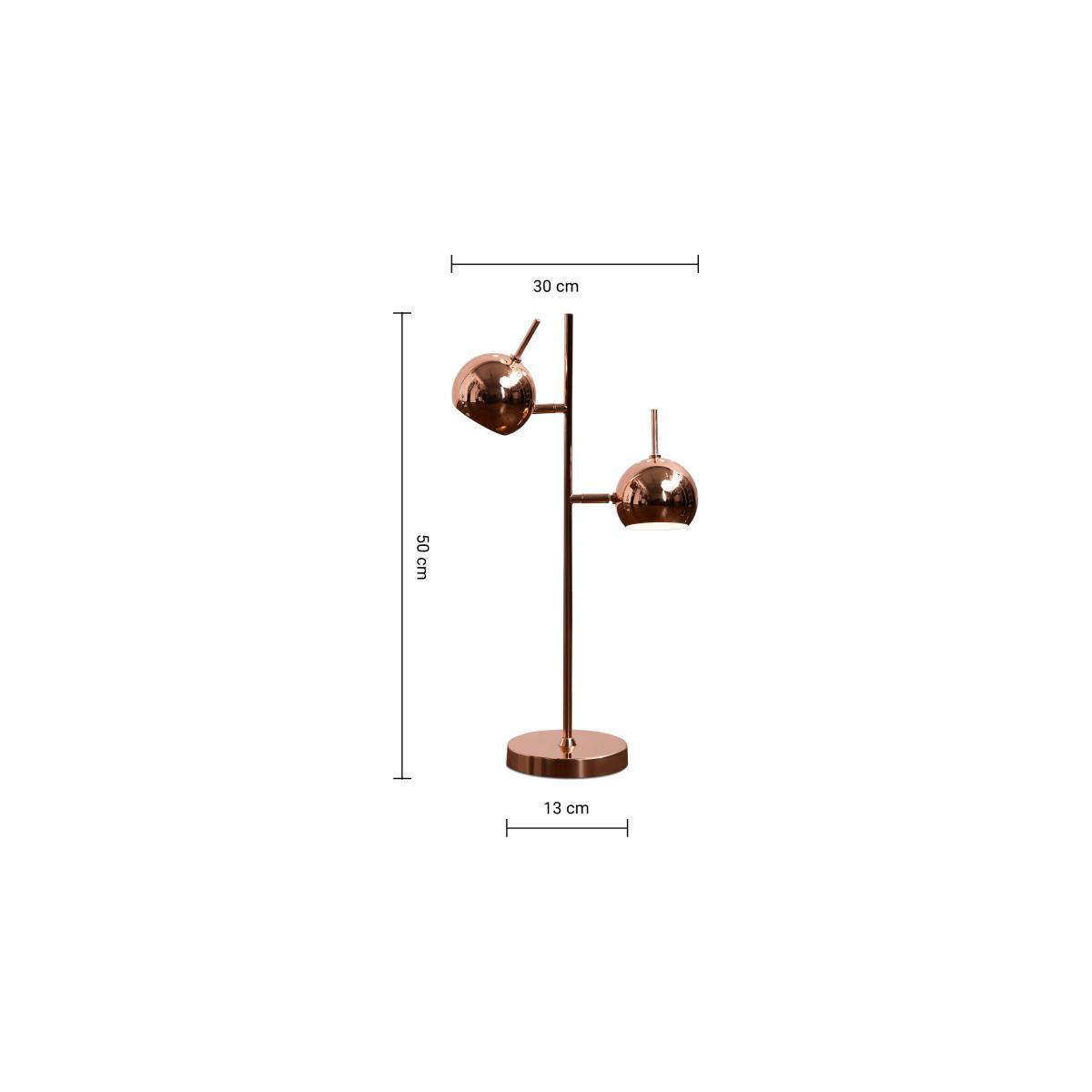 Austin Table Lamp, Copper – image 8