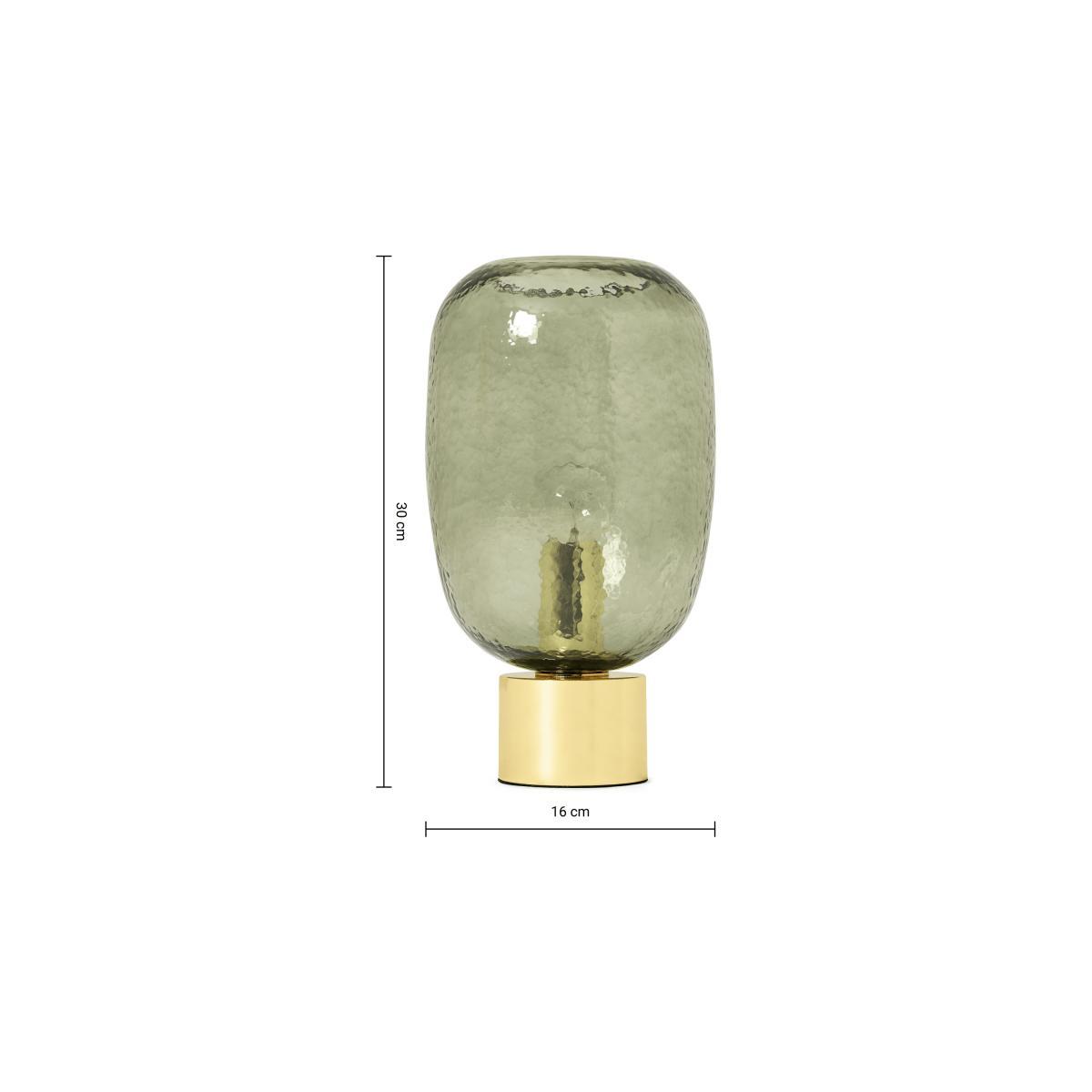 Lykke Table Lamp, Multi & Brass – image 9