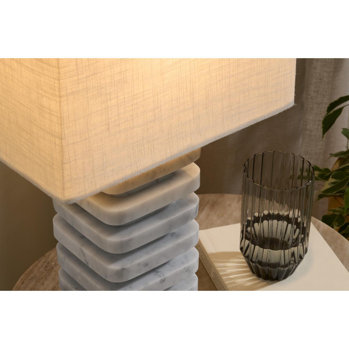 Vienna Table Lamp, White Marble – image 4