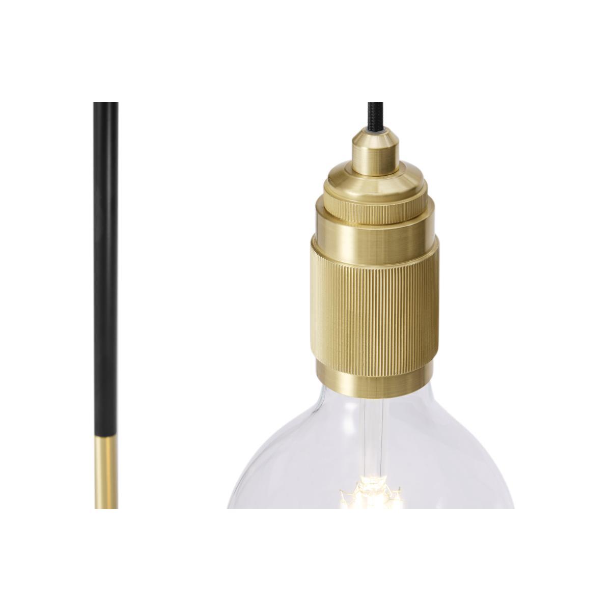 Othello Table Lamp, Black & Brushed Brass – image 6