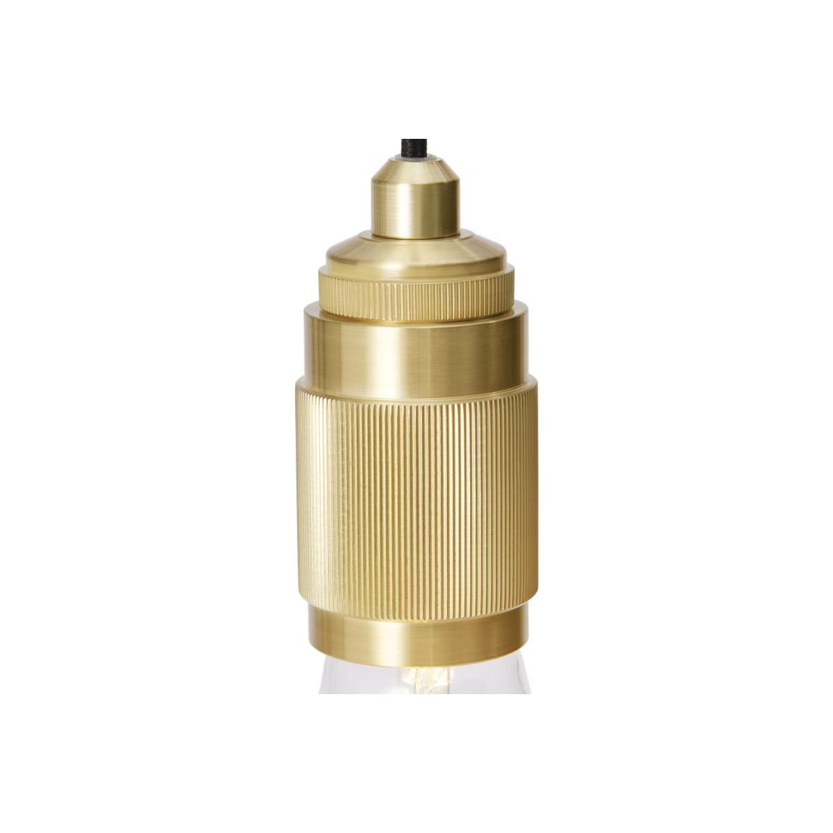 Othello Table Lamp, Black & Brushed Brass – image 8