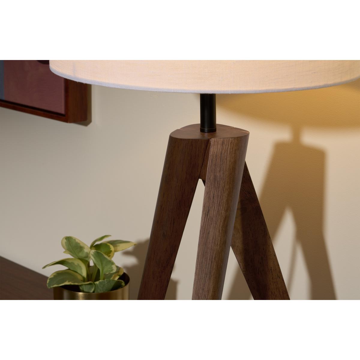 Madison Table Lamp Base, Walnut – image 3