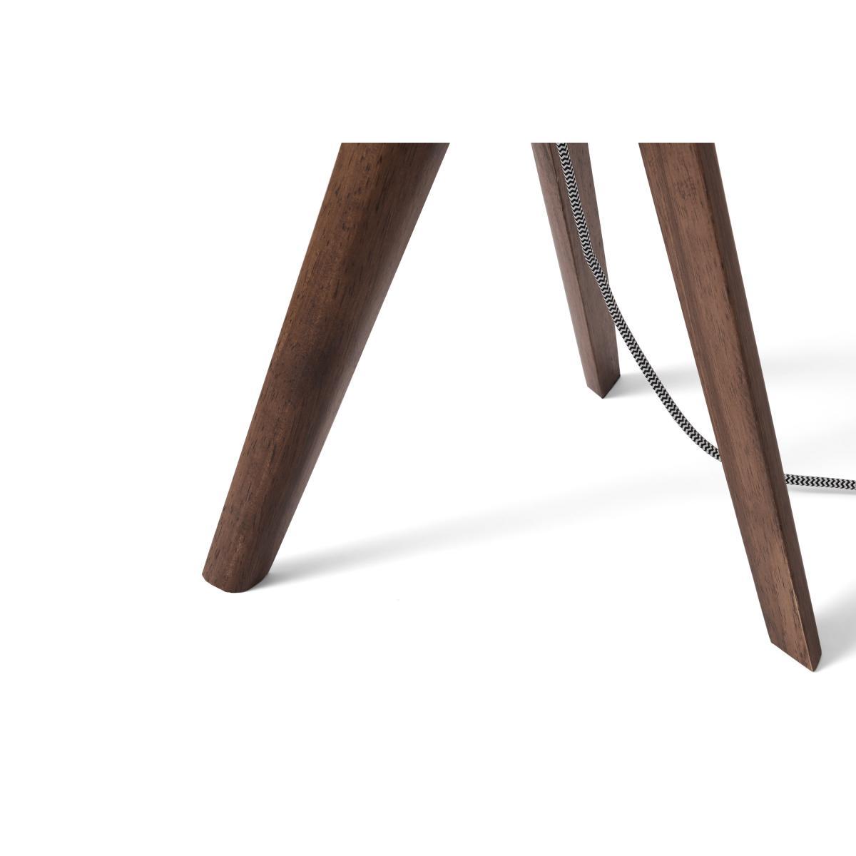 Madison Table Lamp Base, Walnut – image 5