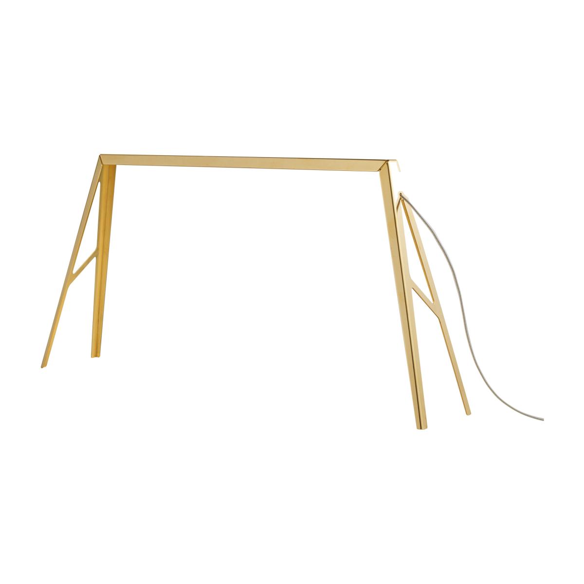 Bridge 1 LED Table lamp metal gold / L 49 x H 26 cm - Foscarini – image 1