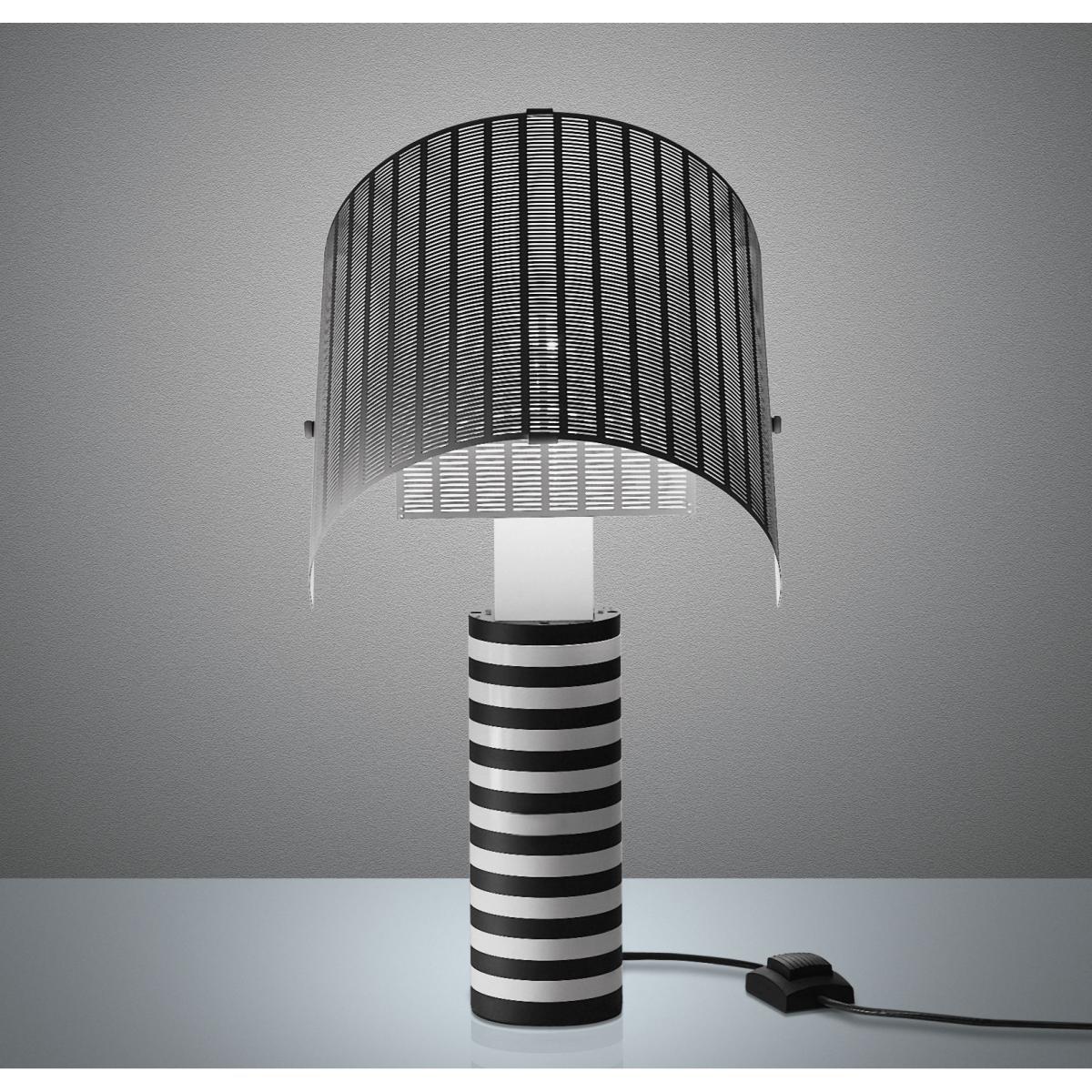 Masters' Pieces - Shogun Table lamp - 1986 by Artemide White/Black – image 3