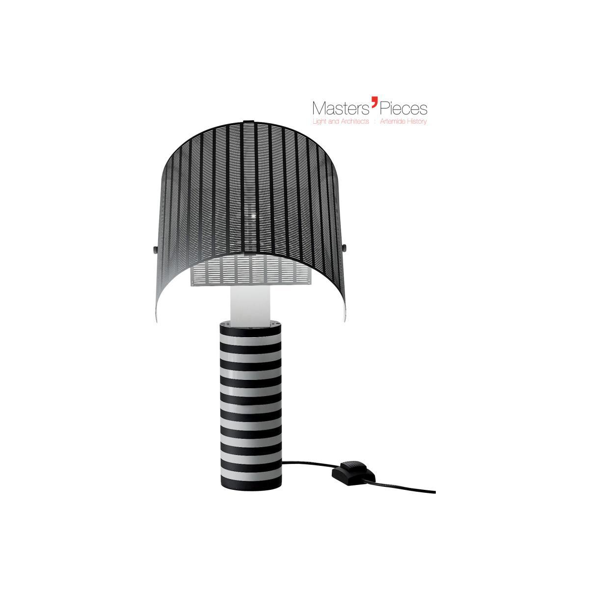 Masters' Pieces - Shogun Table lamp - 1986 by Artemide White/Black – image 1
