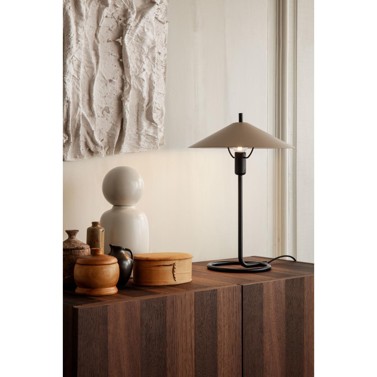 Filo Table lamp - / Metal - Ø 30 x H 42.8 cm by Ferm Living Beige – image 3