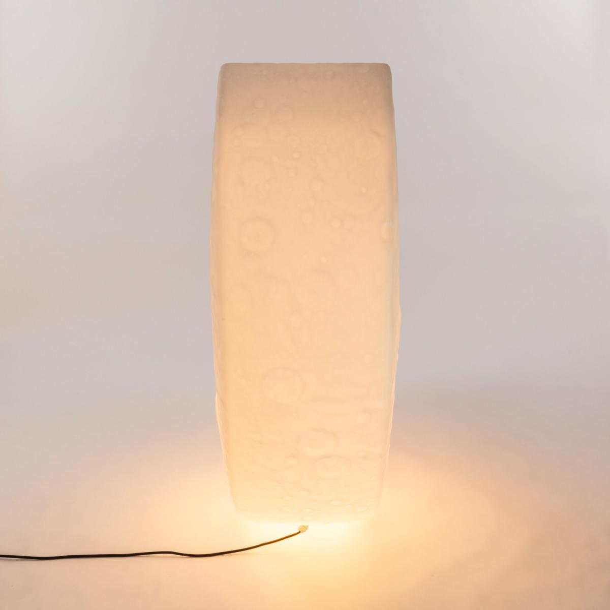 My Moon Lamp - / Luminous rocking chair - L 152 cm / Indoor-outdoor by Seletti White – image 11