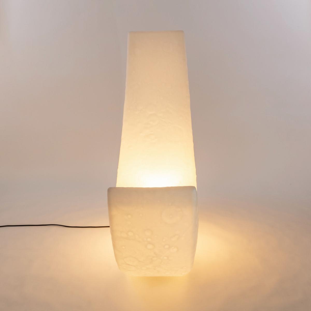 My Moon Lamp - / Luminous rocking chair - L 152 cm / Indoor-outdoor by Seletti White – image 10