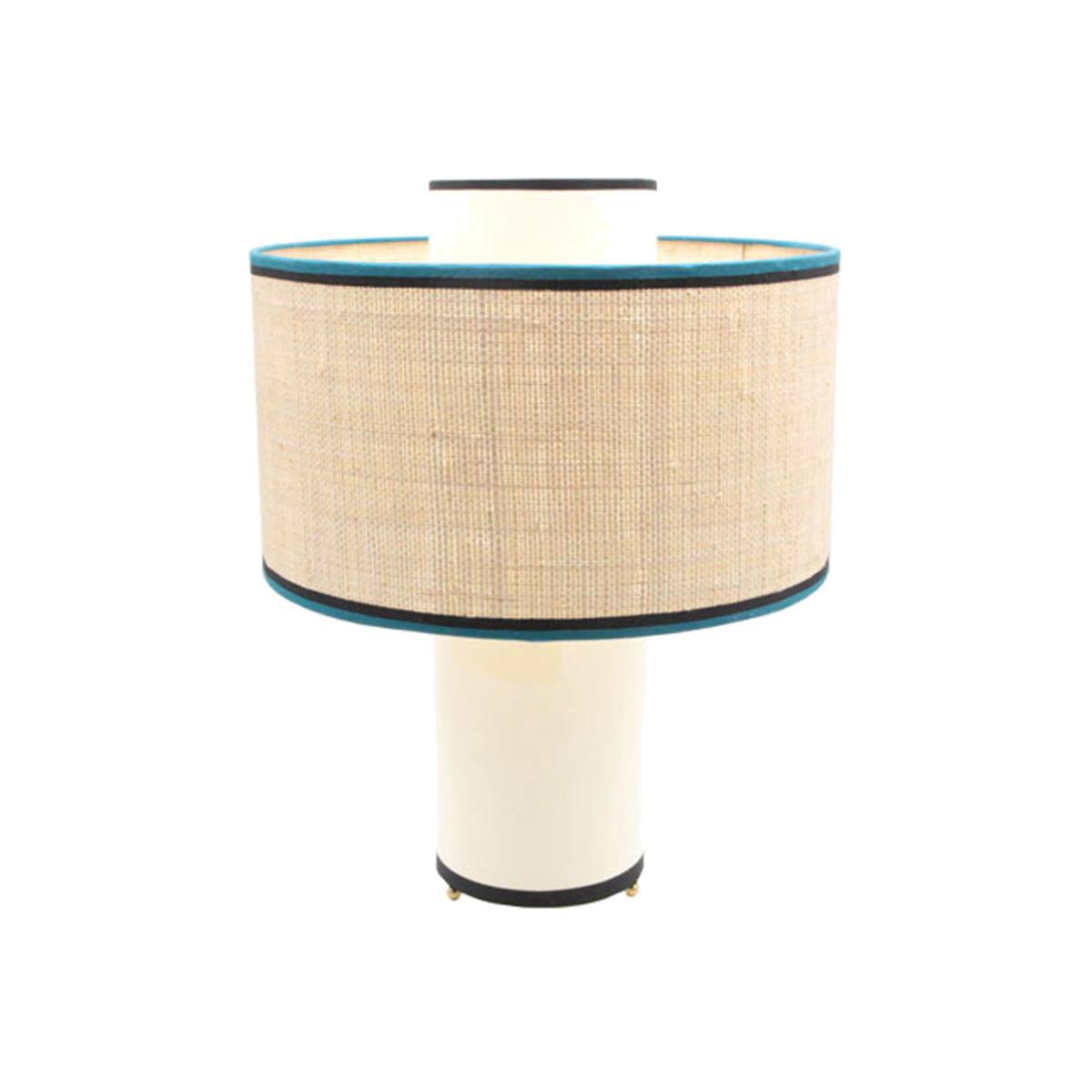 Bianca Table lamp by Maison Sarah Lavoine White/Beige