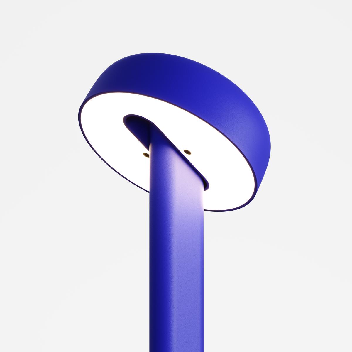 NOD LED Table lamp metal blue / Clamp base - Metal - H 34 cm - TIPTOE – image 5