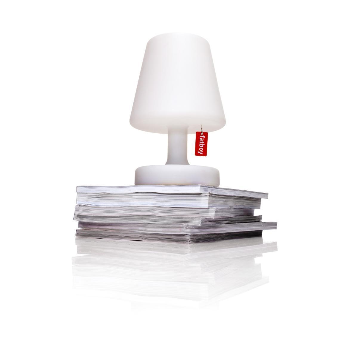Edison the Petit II Wireless lamp - H 25 cm / LED - Wireless by Fatboy White – image 3