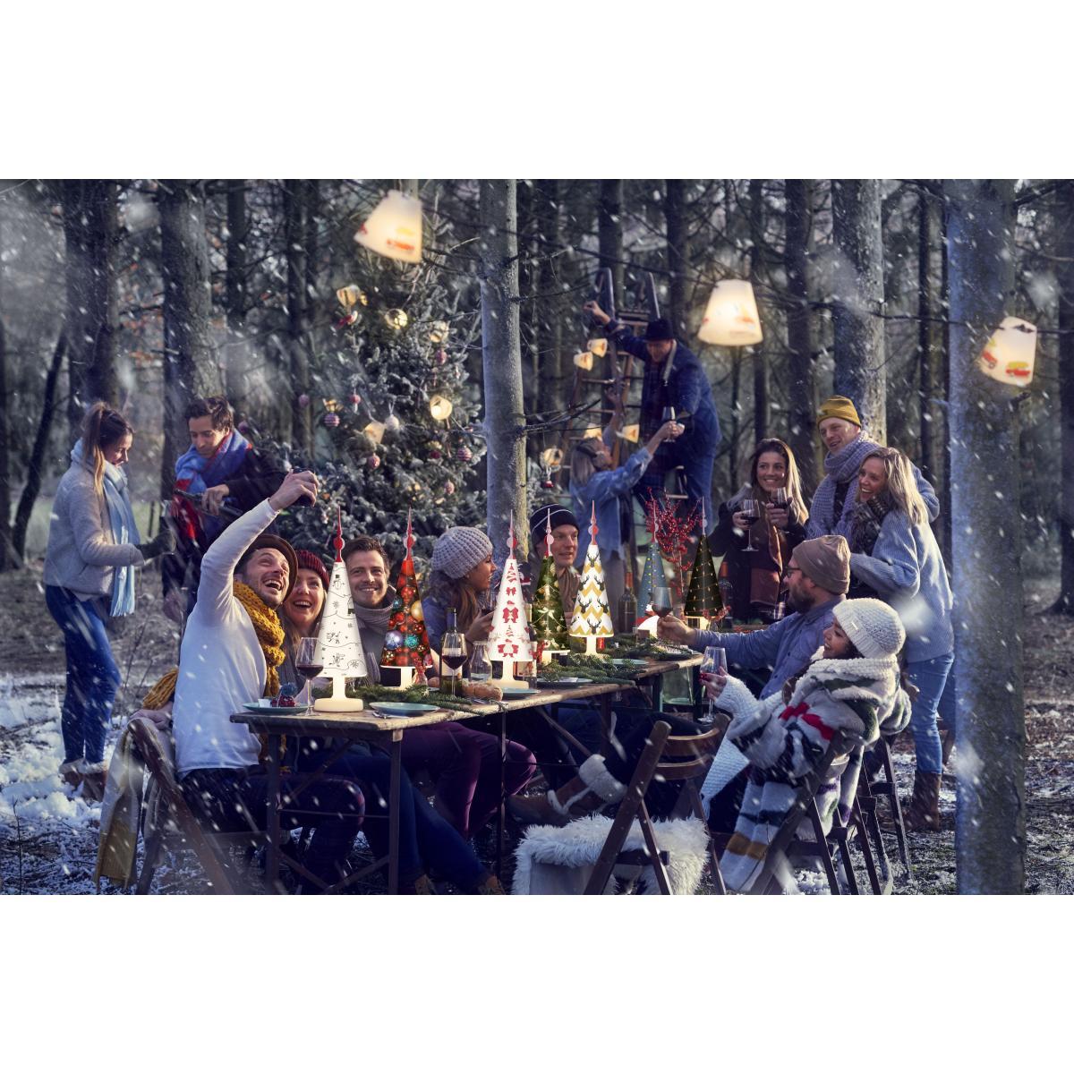 Edison the Petit II Wireless lamp - H 25 cm / LED - Wireless by Fatboy White – image 7