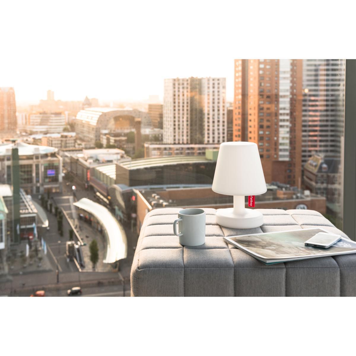 Edison the Petit II Wireless lamp - H 25 cm / LED - Wireless by Fatboy White – image 9