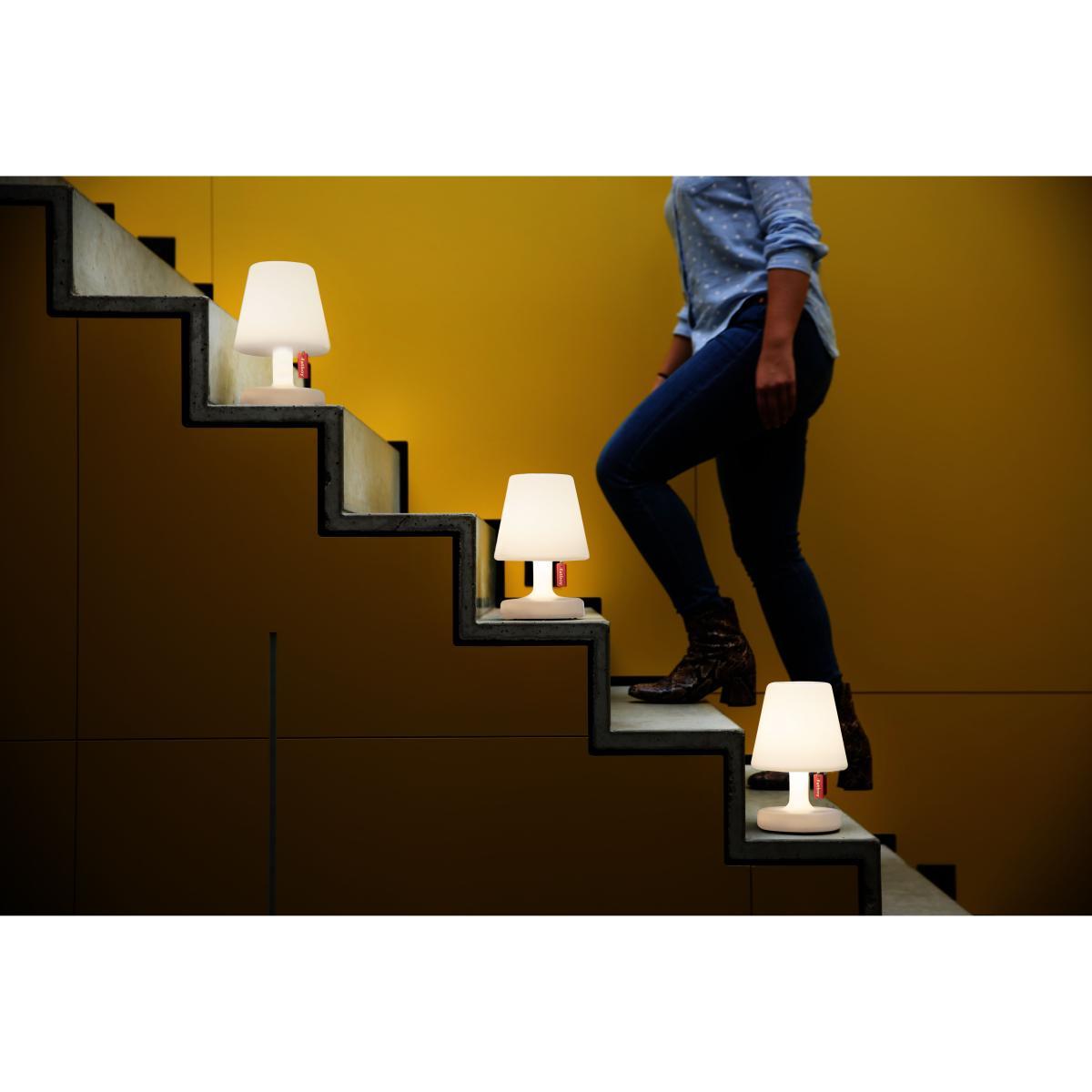 Edison the Petit II Wireless lamp - H 25 cm / LED - Wireless by Fatboy White – image 10