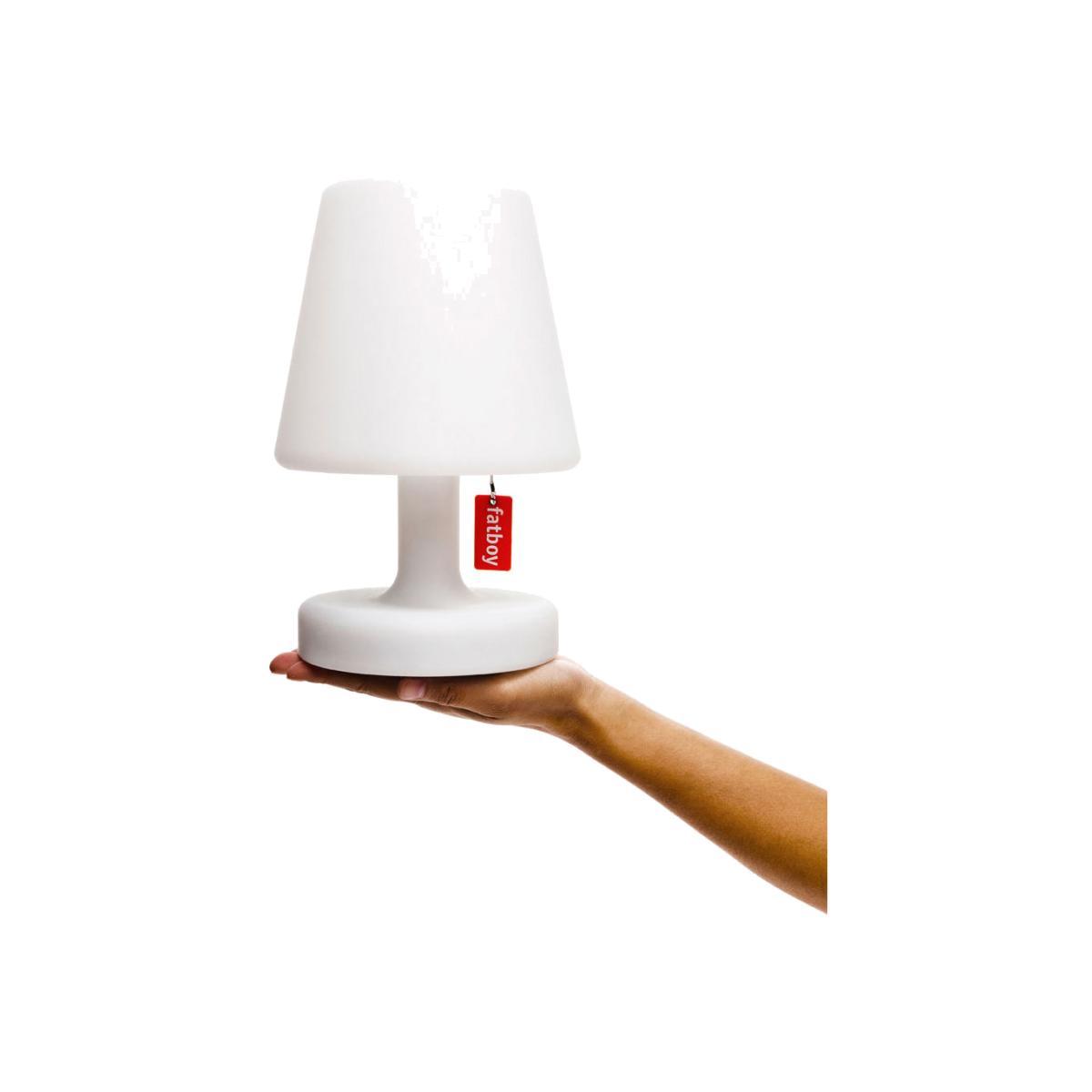 Edison the Petit II Wireless lamp - H 25 cm / LED - Wireless by Fatboy White – image 1
