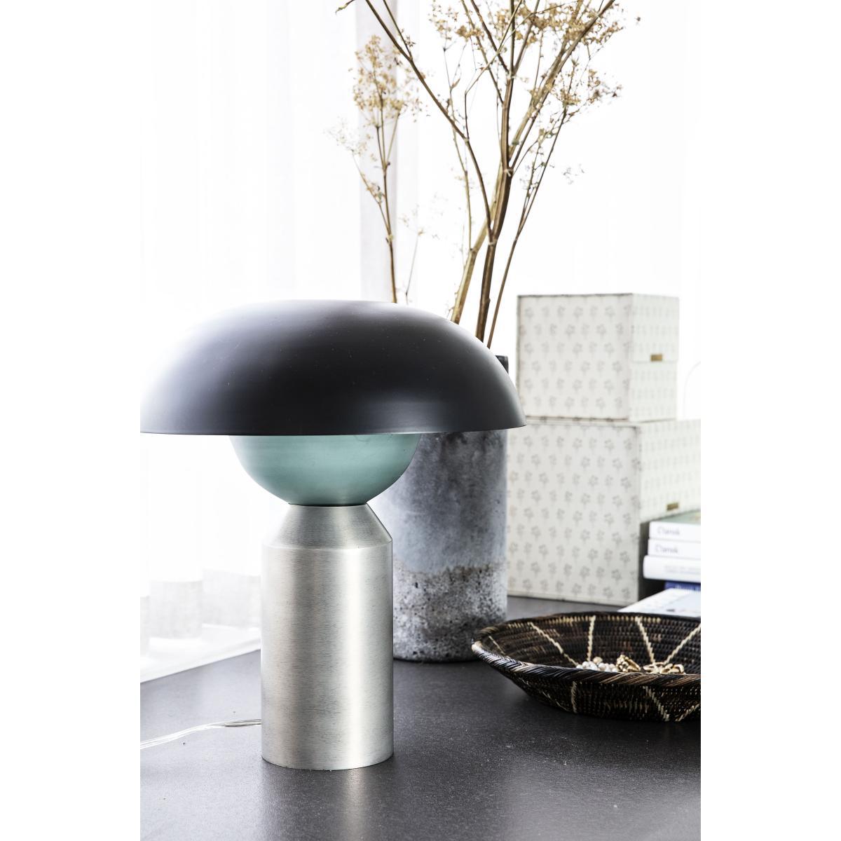Little fellow Table lamp - / H 35 cm by House Doctor Blue/Black/Silver/Metal – image 4