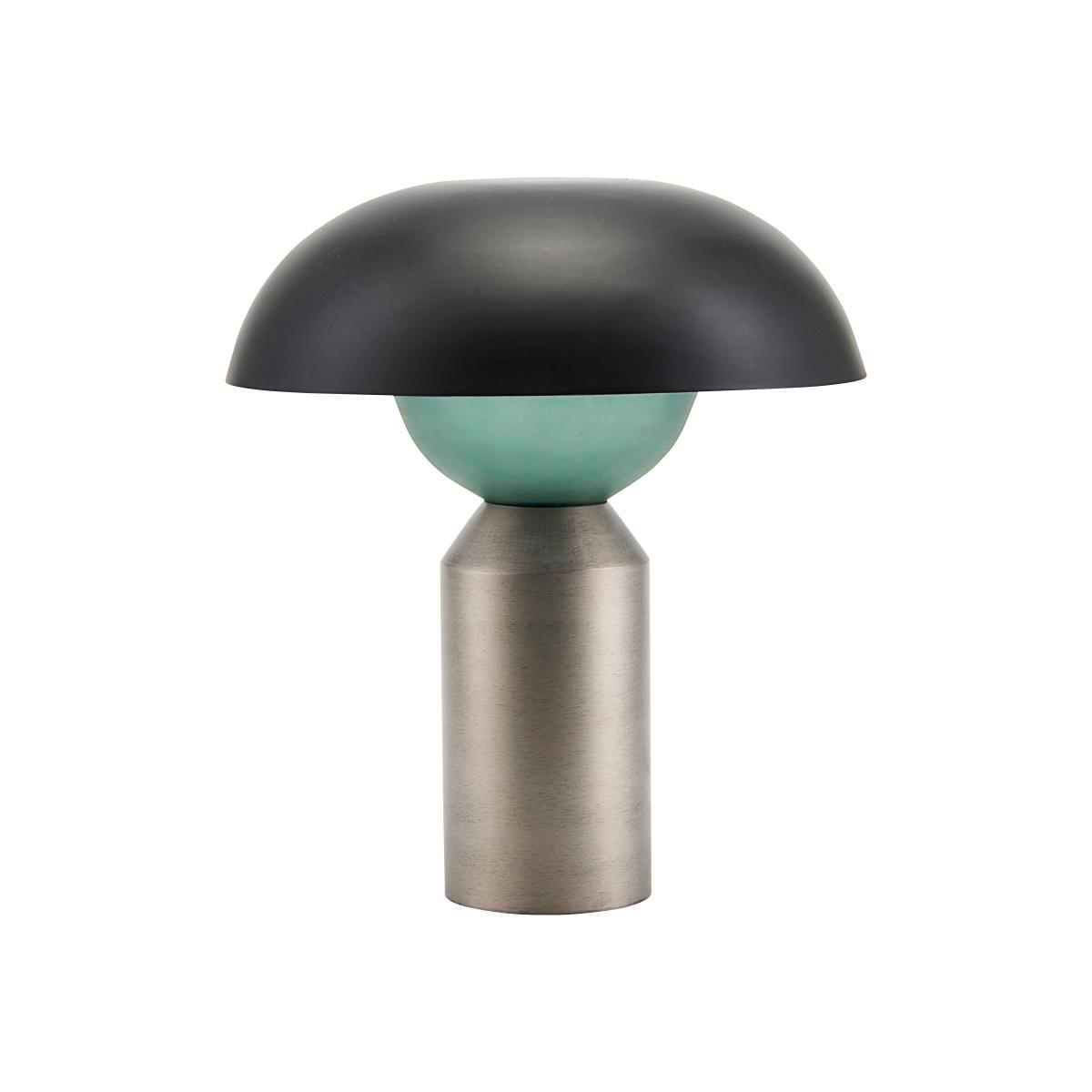 Little fellow Table lamp - / H 35 cm by House Doctor Blue/Black/Silver/Metal – image 1