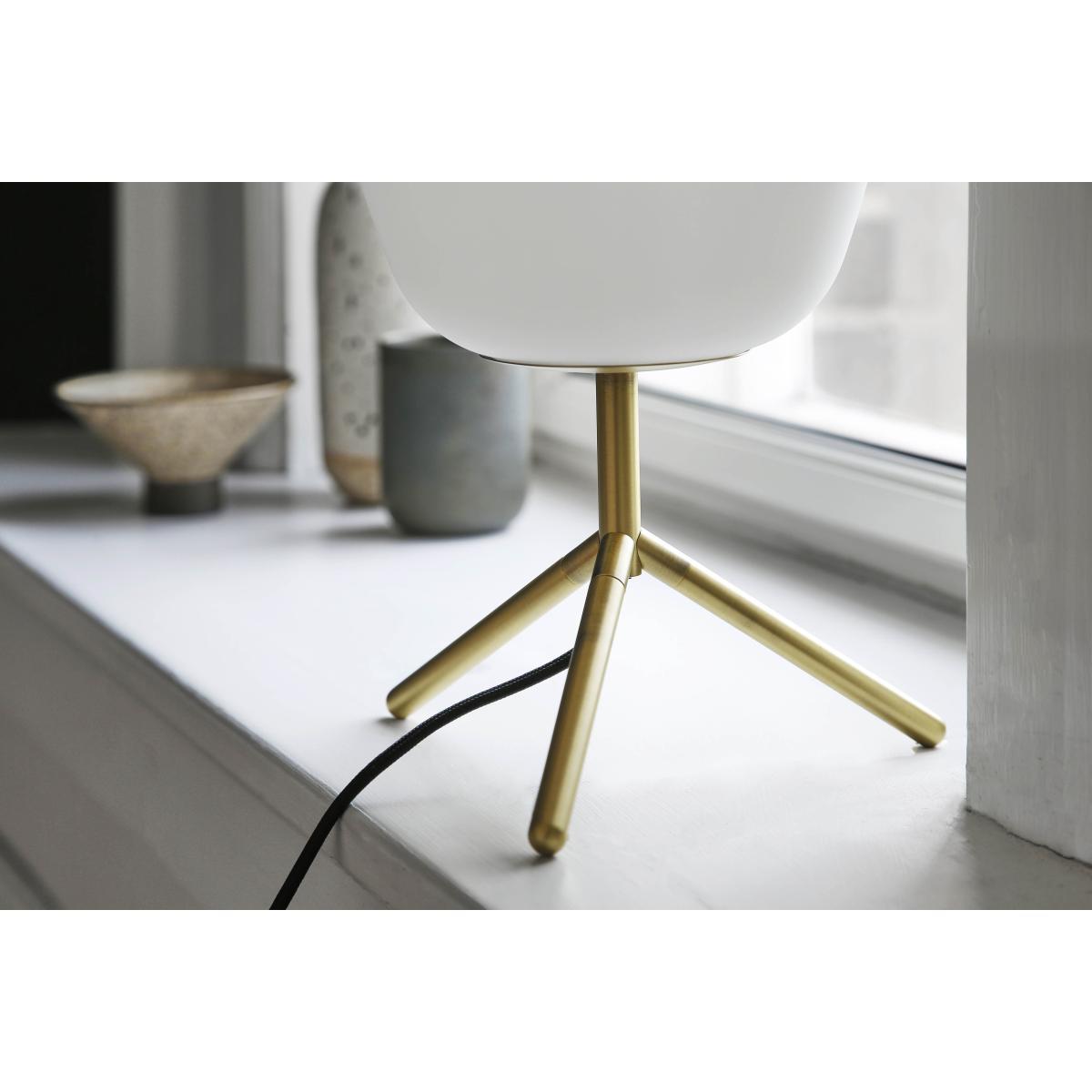 Silk Table lamp - / Glass & brass by Frandsen White – image 3