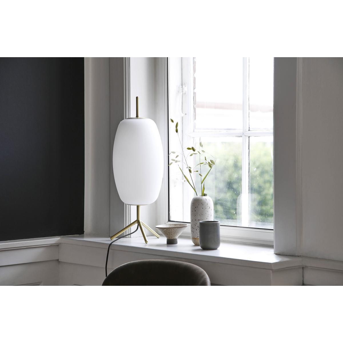 Silk Table lamp - / Glass & brass by Frandsen White – image 4