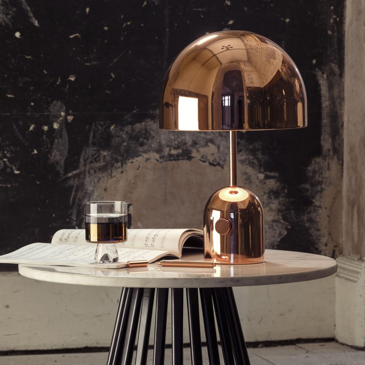 Bell Small Table lamp metal / H 44 cm - Tom Dixon – image 2