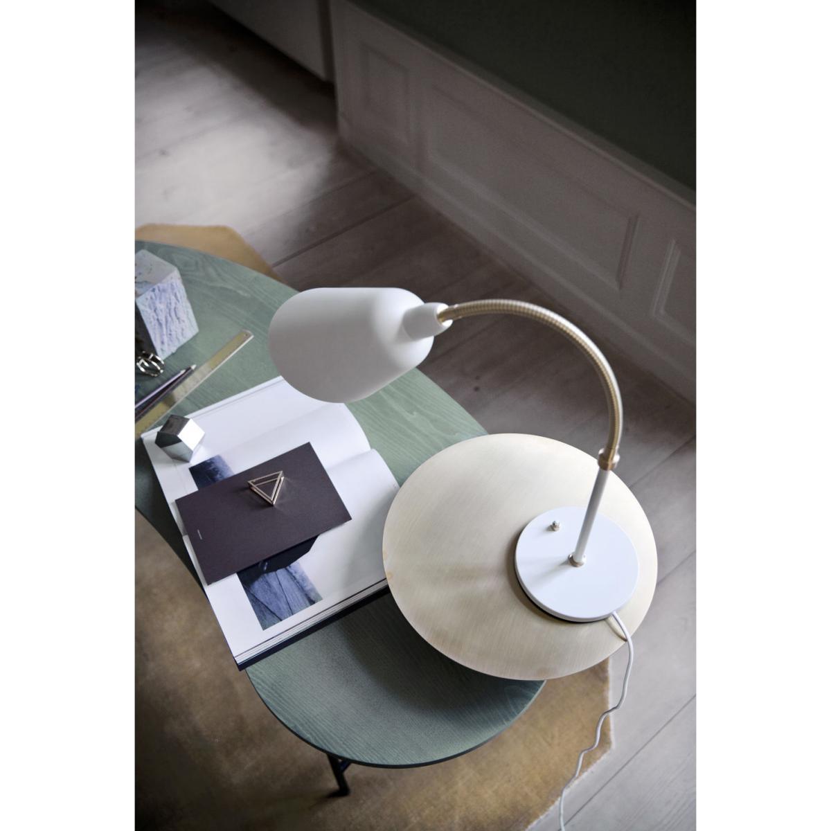 Bellevue Table lamp - by Arne Jacobsen - Reedition 1929 by &tradition Gold/Metal – image 2