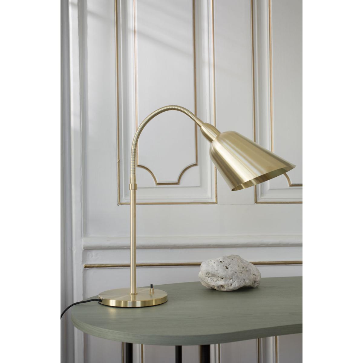 Bellevue Table lamp - by Arne Jacobsen - Reedition 1929 by &tradition Gold/Metal – image 3