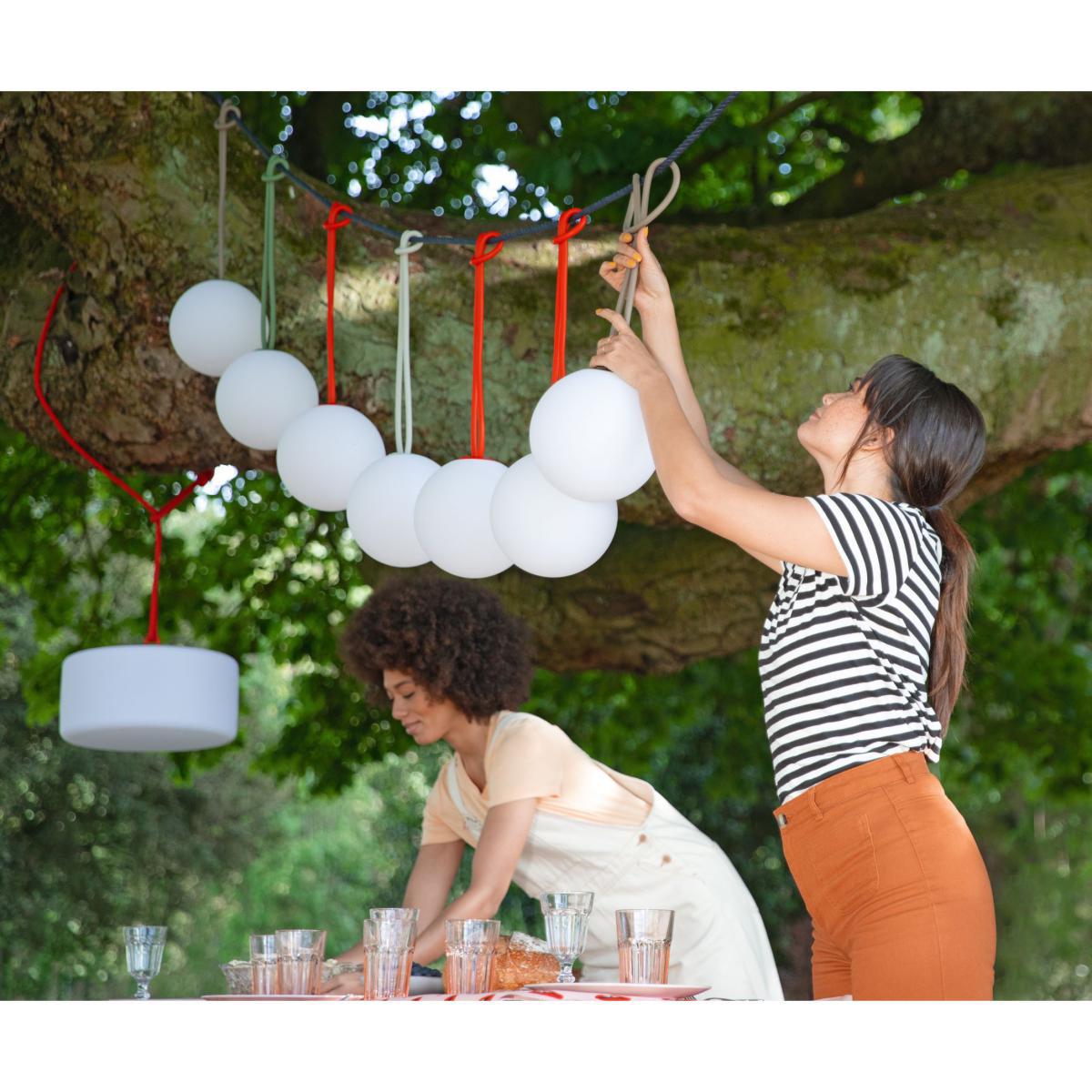 Bolleke Wireless lamp - LED / Outdoor by Fatboy Grey – image 5