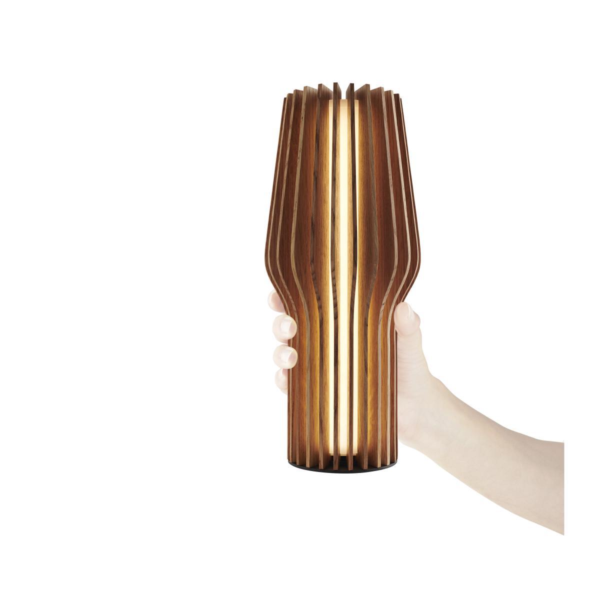 Radiant LED Wireless lamp - / Oak - Ø 9.5 x H 28.5 cm by Eva Solo Natural wood – image 3