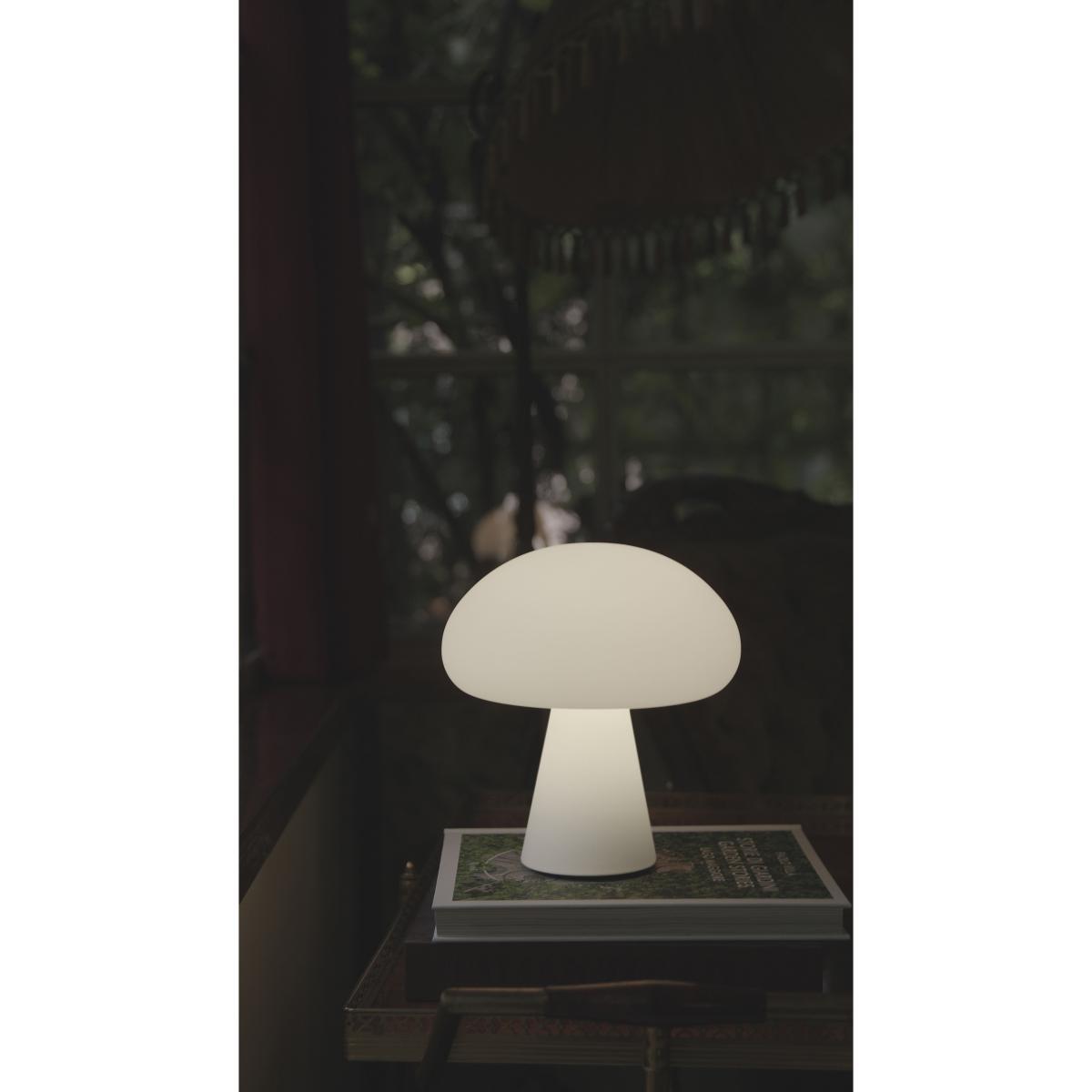 Obello LED Wireless lamp - / Bill Curry, 1971 - Hand-blown glass by Gubi White – image 6