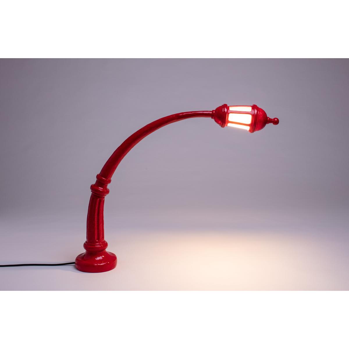 Street Lamp Desk Table lamp - / LED - L 75 x H 59 cm by Seletti Red – image 2