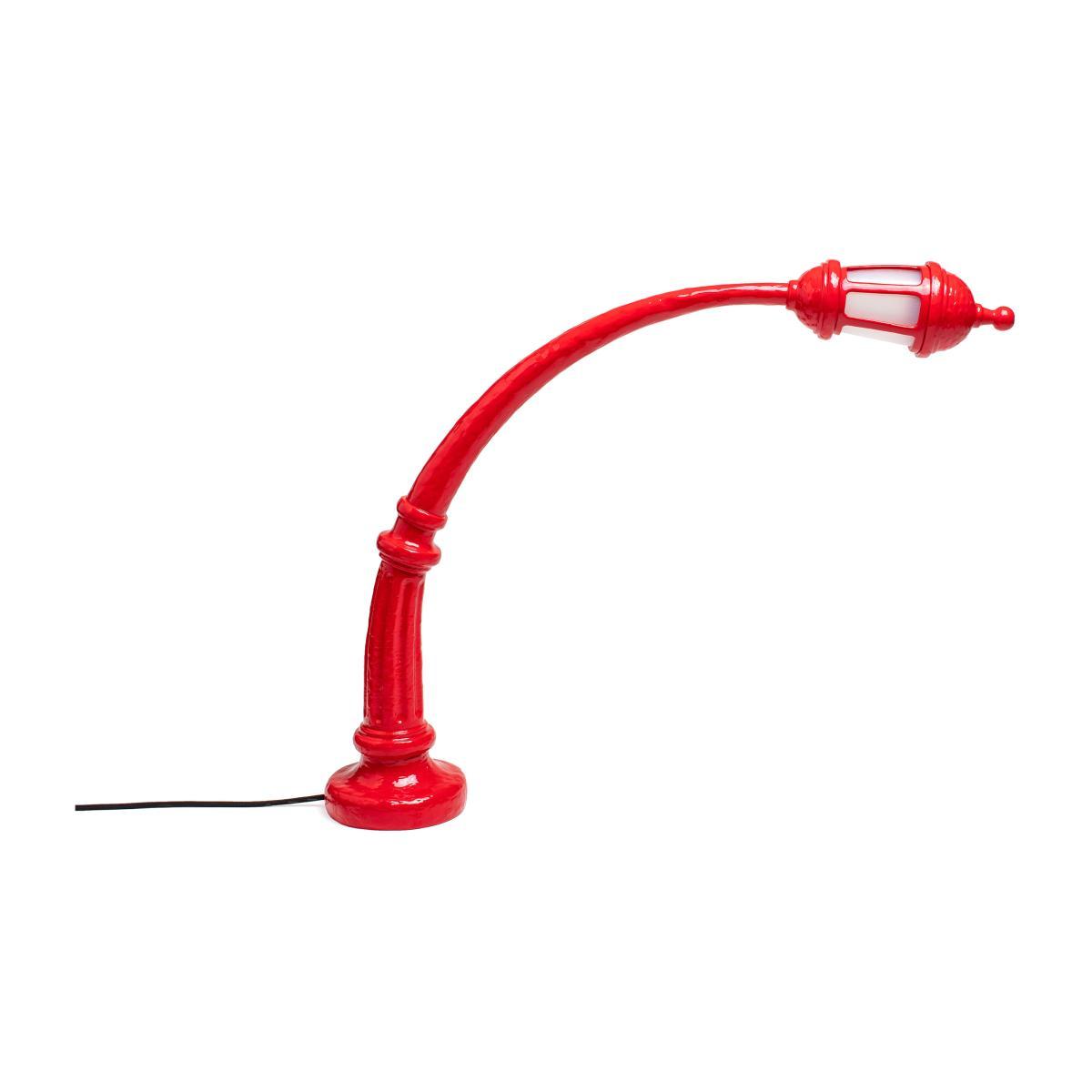 Street Lamp Desk Table lamp - / LED - L 75 x H 59 cm by Seletti Red – image 1