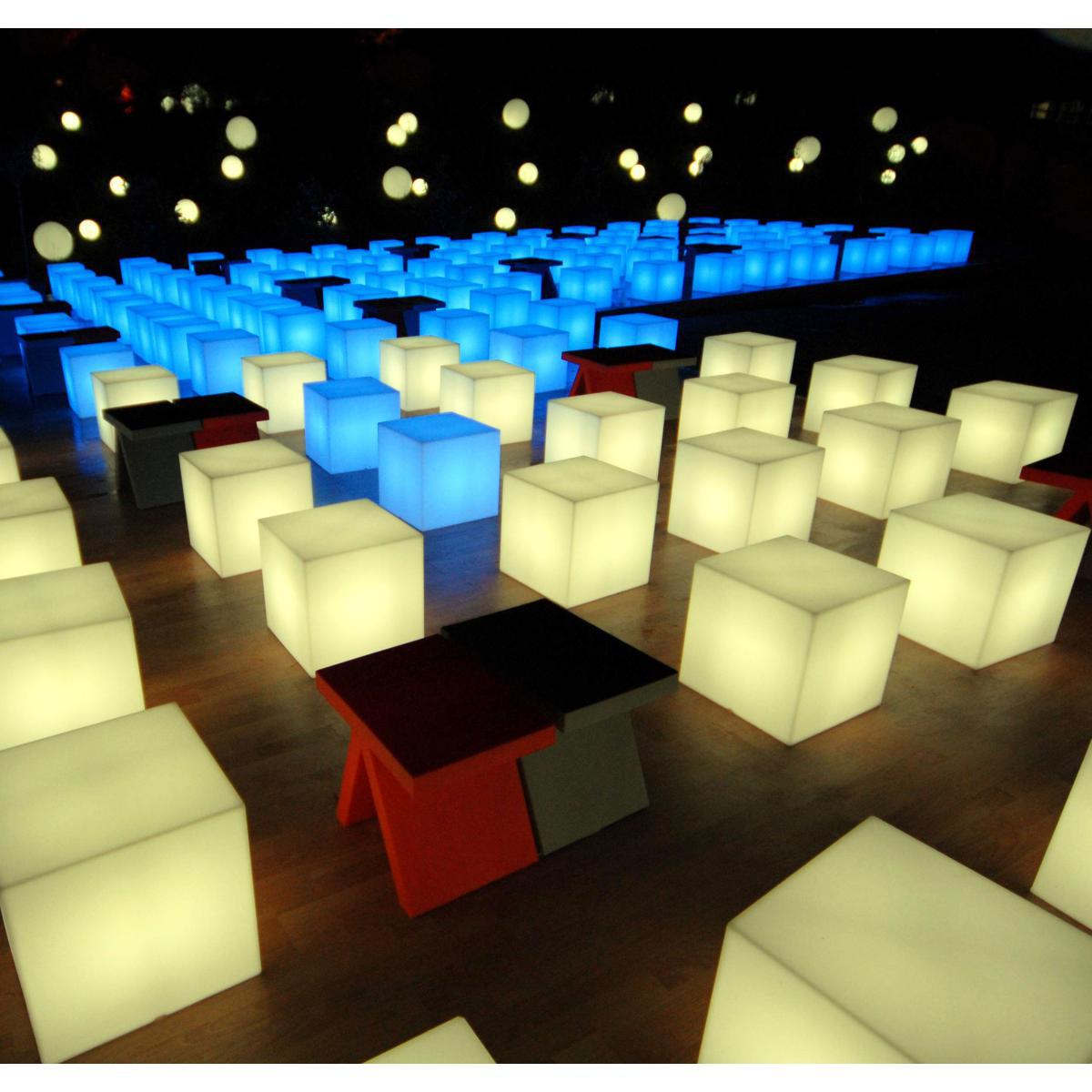 Cubo LED RGB Wireless lamp - Wireless - 25 x 25 x 25 cm by Slide White – image 4