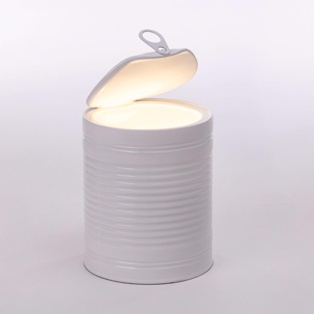 Daily Glow - Tomato LED Wireless lamp - / Resin - Ø 11.5 x H 24.5 cm / USB charger by Seletti White – image 2