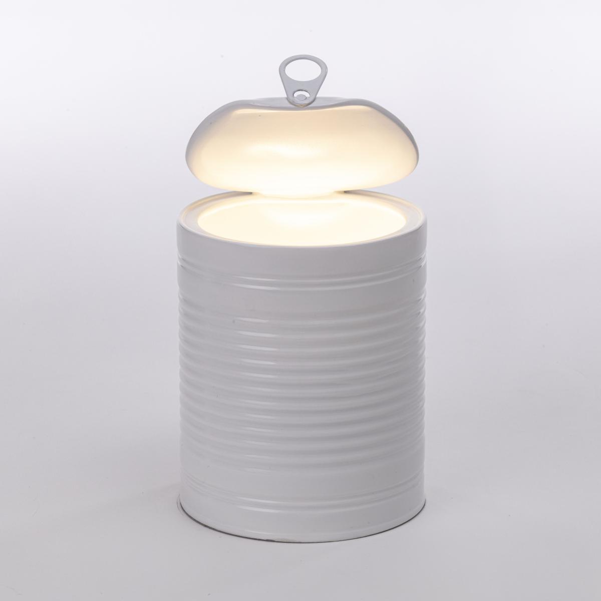 Daily Glow - Tomato LED Wireless lamp - / Resin - Ø 11.5 x H 24.5 cm / USB charger by Seletti White – image 6