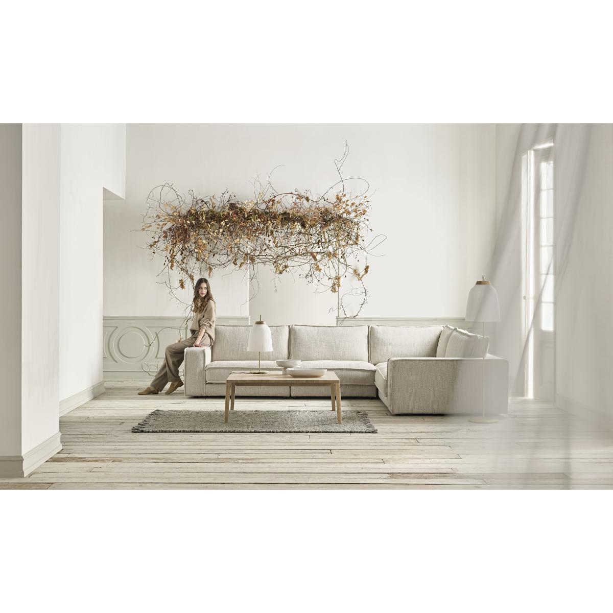 Campa Table lamp - / H 61,5 cm - Glass by Bolia White/Gold – image 10