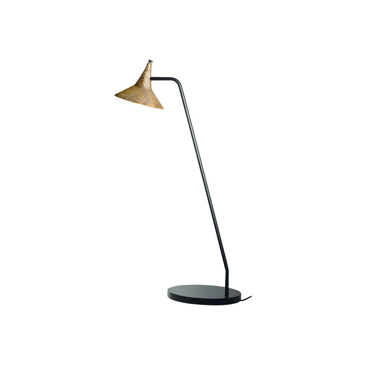 Unterlinden LED Table lamp - / H 51.5 cm - Aged metal by Artemide Black/Gold/Metal – image 1
