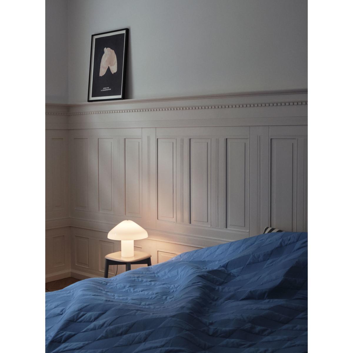 Pao LED Table lamp - / Hand-blown glass by Hay White – image 2