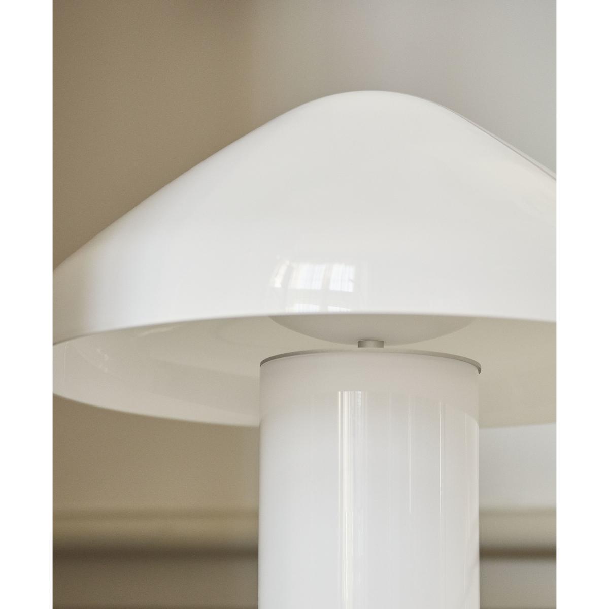 Pao LED Table lamp - / Hand-blown glass by Hay White – image 4