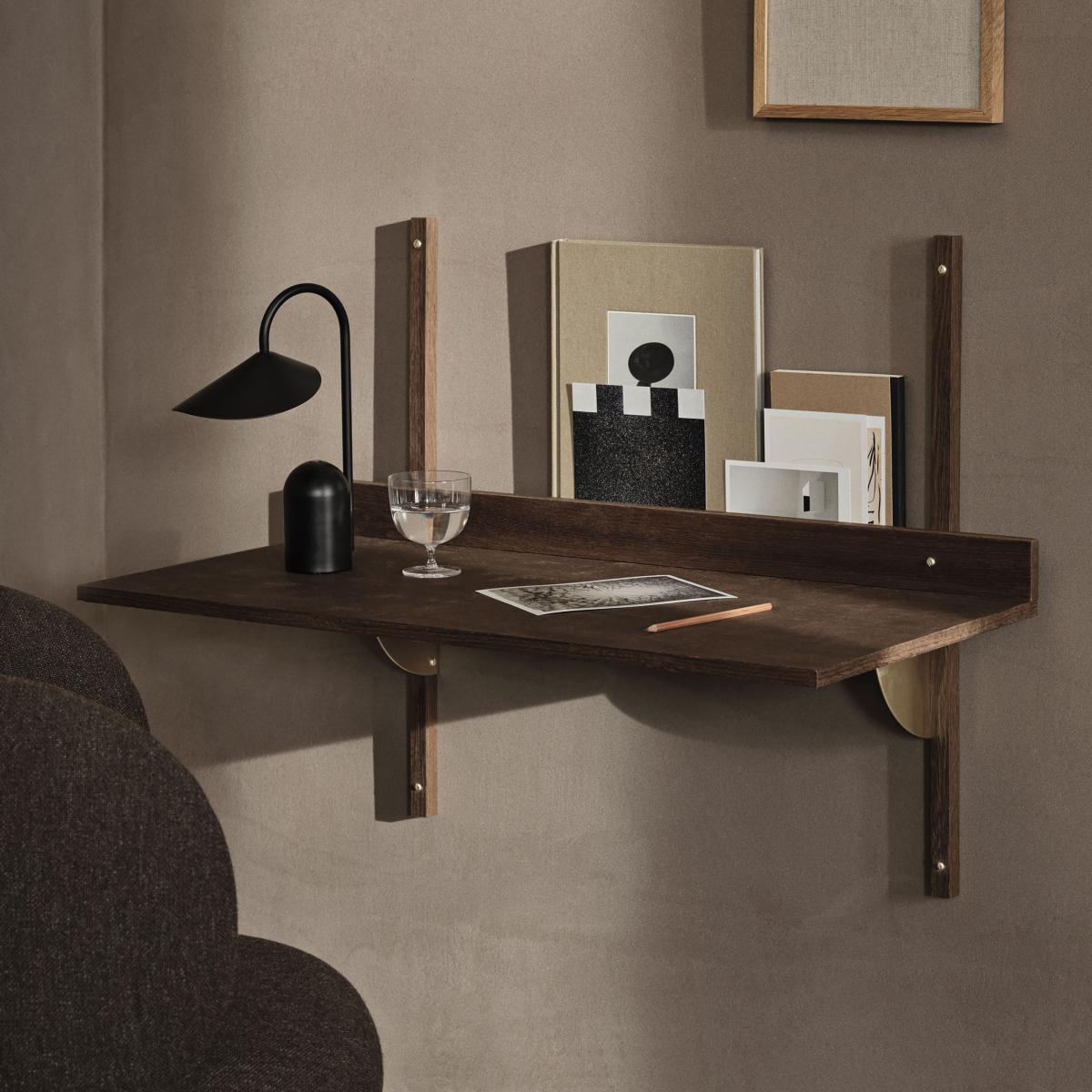 Arum LED Wireless rechargeable lamp metal black - Ferm Living – image 2