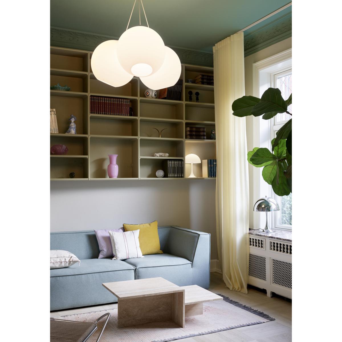 Panthella 320 Table lamp - /  Ø 32 x H 43.8 cm - Metal / Verner Panton, 1971 by Louis Poulsen Grey/Silver/Metal – image 2
