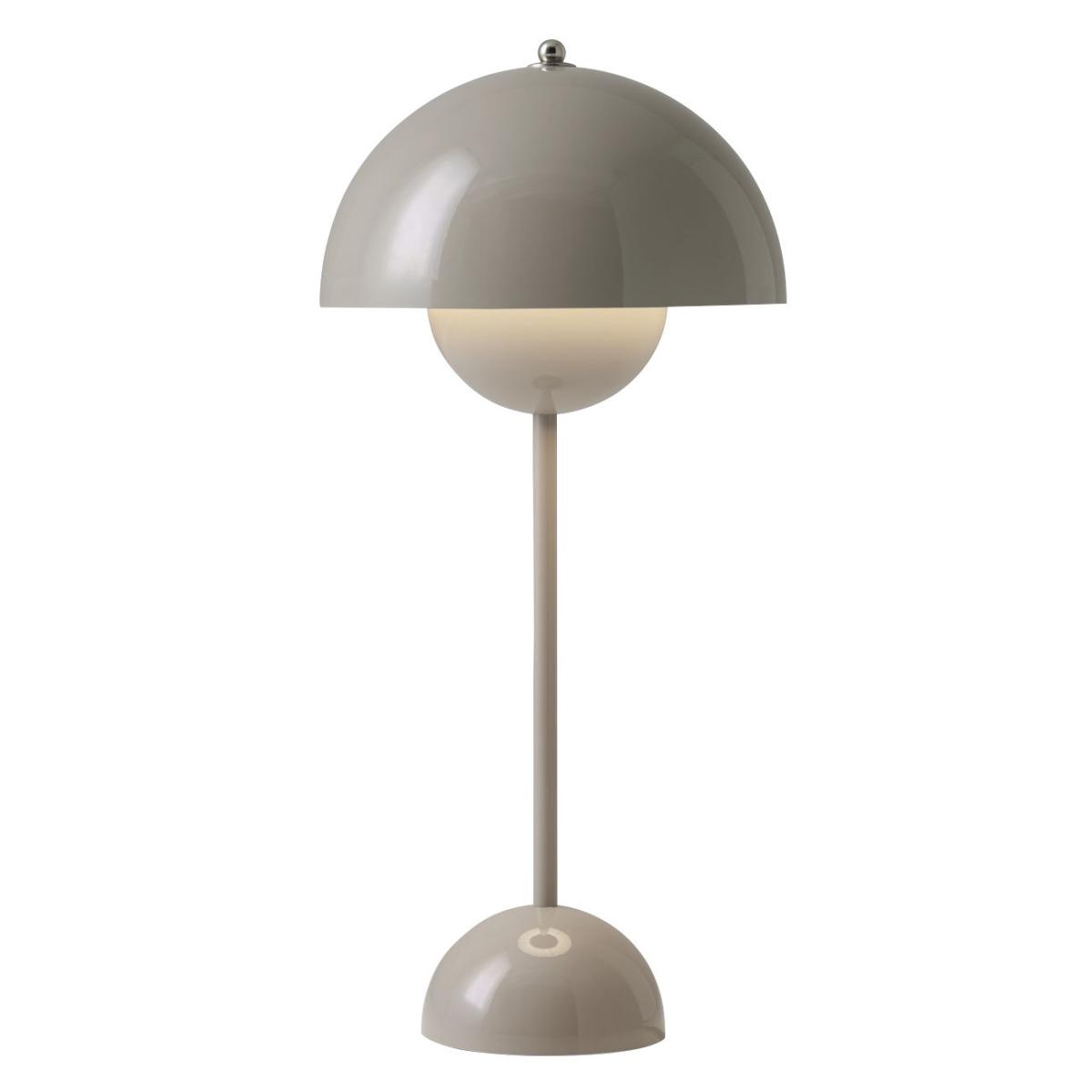 Table lamp Flowerpot VP3 metal / H 50 cm - By Verner Panton, 1969 - &tradition – image 2