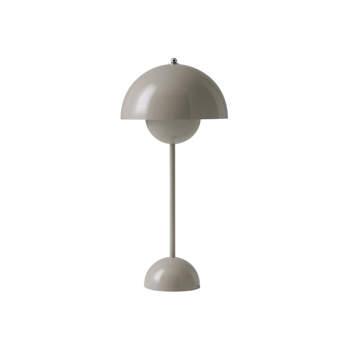 Table lamp Flowerpot VP3 metal / H 50 cm - By Verner Panton, 1969 - &tradition – image 1