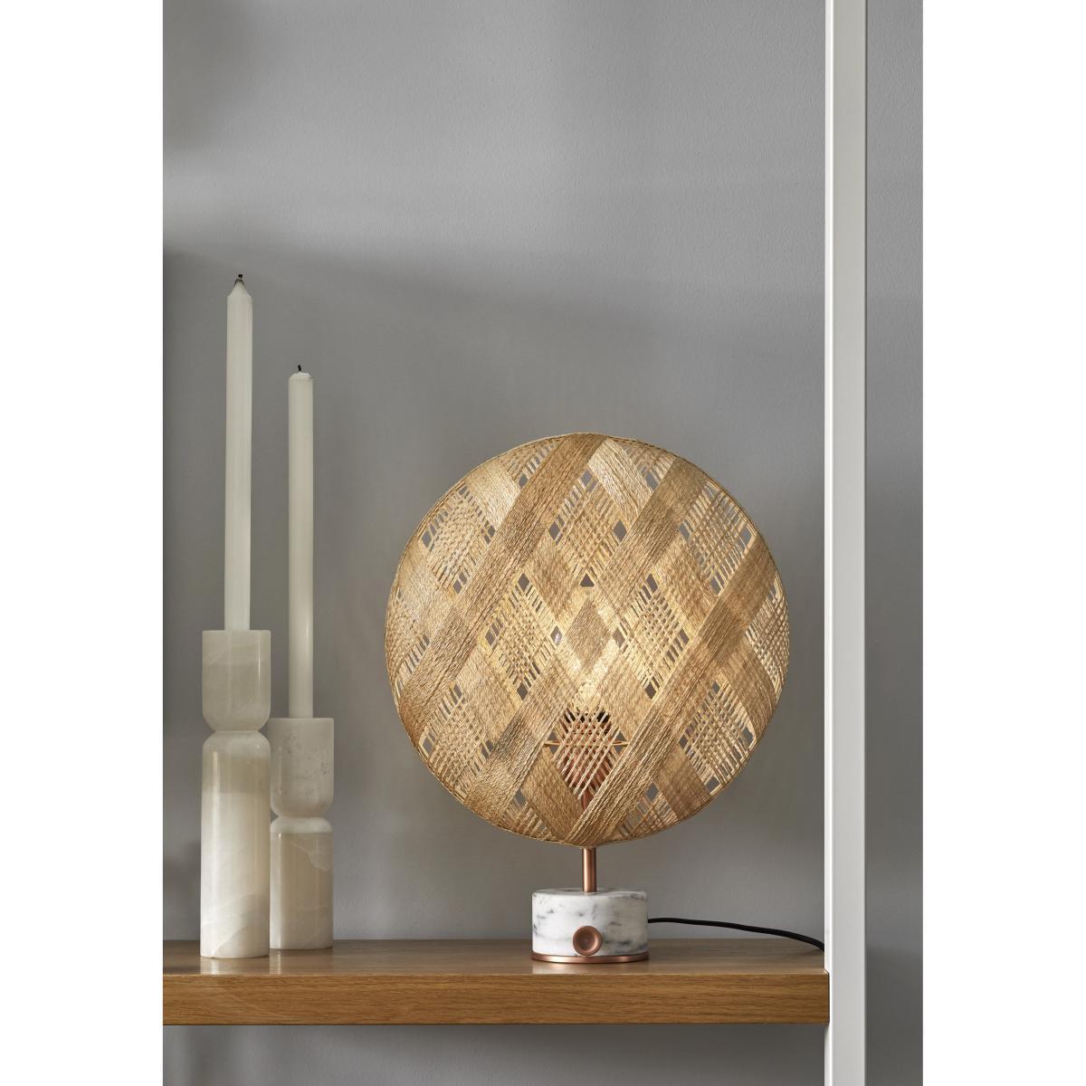 Chanpen Diamond Table lamp - Ø 36 cm - Diamond patterns by Forestier Black – image 3