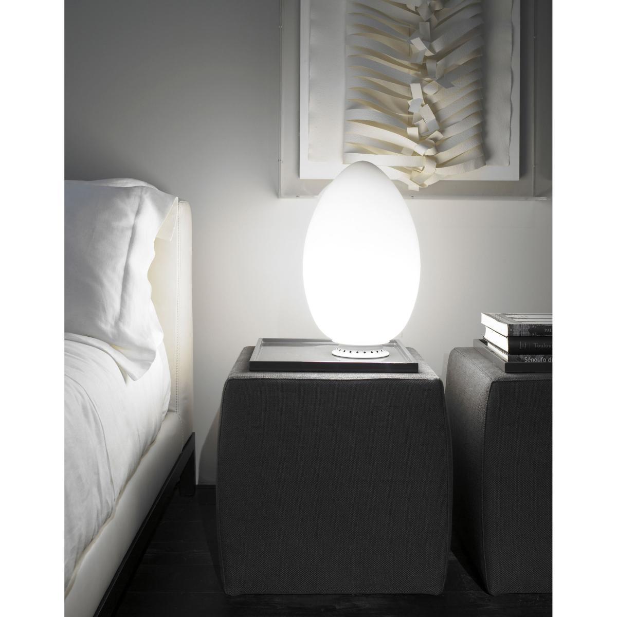 Uovo Table lamp by Fontana Arte White – image 4