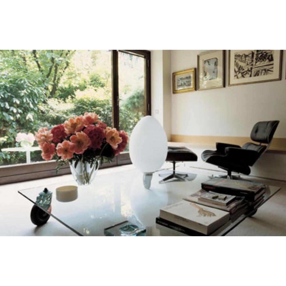 Uovo Table lamp by Fontana Arte White – image 5