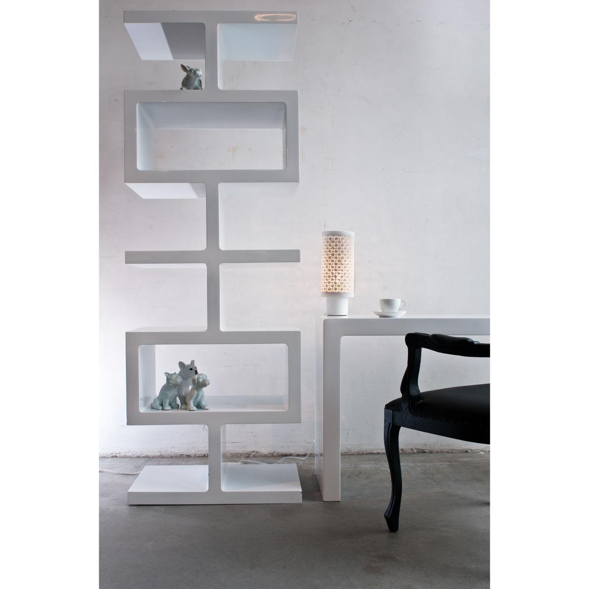Stars Large Table lamp - / Porcelain - H 38 m by Pols Potten White – image 2