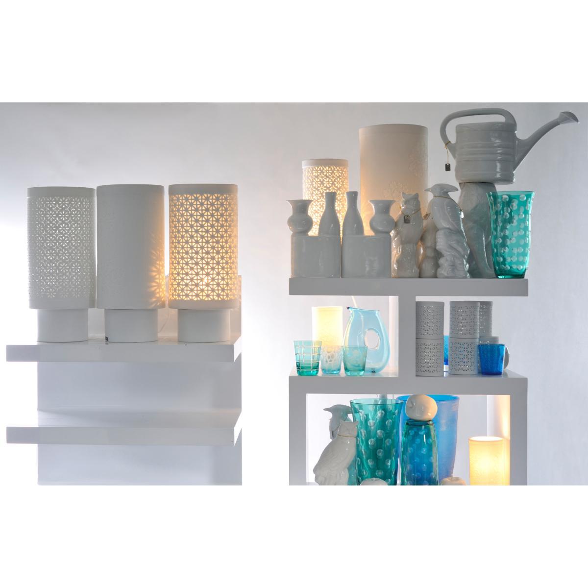 Stars Large Table lamp - / Porcelain - H 38 m by Pols Potten White – image 4